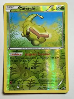 Caterpie Generations 3/83 MP-LP Pokemon Card - Image 1