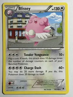 Blissey XY - Phantom Forces 81/119 LP-NM Pokemon card - Image 1