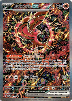 Oricorio ex 024 Pokemon Mega Evolution Promos NM - Image 1