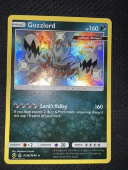 Pokemon TCG Guzzlord Hidden Fates SV26/SV94 Holo Shiny Mint Raw - Image 1
