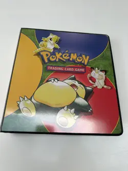 Near Mint WOTC 1999 TGC Pokemon Snorlax Binder +Checklist Base Set Jungle Fossil - Image 2