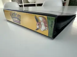 Near Mint WOTC 1999 TGC Pokemon Snorlax Binder +Checklist Base Set Jungle Fossil - Image 4