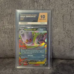 ACE 10 Mega Gengar EX Phantasmal Flames Pokemon Card 056/094 - Image 1