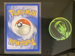 Erika's Tangela 007/217 Cosmo Holo Promo - Ascended Heroes Pokemon Card + Coin - Image 2