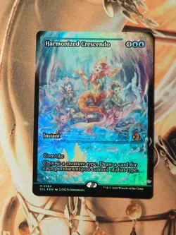 Harmonized Crescendo (0384) (Showcase) - Lorwyn Eclipsed (ECL) -foil -nm - Image 1