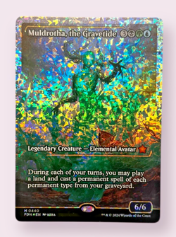 MTG Muldrotha, the Gravetide (Showcase) (Fracture Foil) | Foundations MINT - Image 1