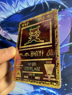 Pokemon TCG Ancient Mew Promo Holo Rare Vintage Damaged - Image 5