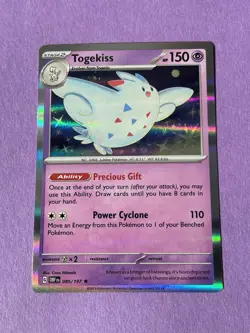 Togekiss 085/197 Obsidian Flames Holo Rare Pokemon Card - Image 1
