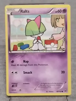 Ralts 68/162 BREAKthrough Pokemon Card - Image 1