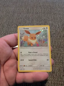 Eevee - SM184 - Pokemon Sun & Moon Promo Holo Rare Card TCG 2019 - NM - Image 1