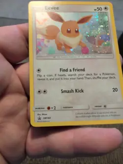 Eevee - SM184 - Pokemon Sun & Moon Promo Holo Rare Card TCG 2019 - NM - Image 2