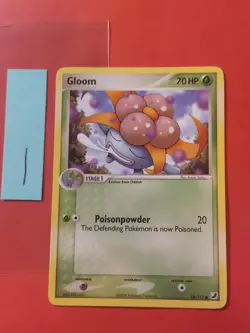 2005 Pokemon EX Unseen Forces #58 Gloom, C, NF/H, cd1 - Image 1