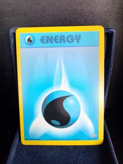 Pokemon TCG Water Energy 111/111 Neo Genesis English 2000 - Image 1