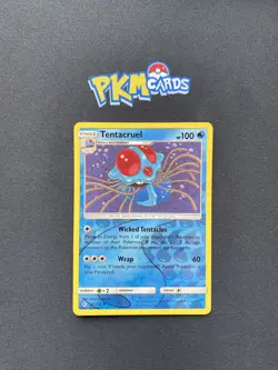 Pokemon TCG Tentacruel Unbroken Bonds 41/214 Reverse Holo LP. - Image 1
