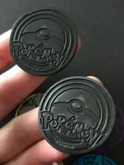 10 X Pokemon Coins Coin Tokens Shiny Mega Rayquaza M Swampert Hoenn Starters - Image 5