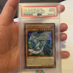 Yugioh Starry Night, Starry Dragon GFTP-EN027 POP 1!!! 1st Edition PSA 10 - Image 1