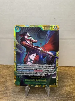 Dracule Mihawk (One Piece) Foil Leader Character - 10000 Power - Image 1