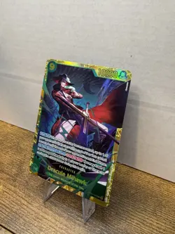 Dracule Mihawk (One Piece) Foil Leader Character - 10000 Power - Image 2