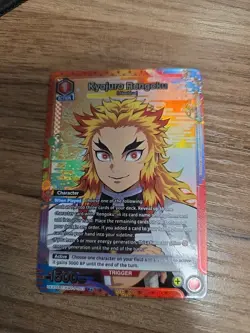 Union Arena near mint Kyojuro Rengoku Demon Slayer UEX05BT/KMY-P-003 - Image 1