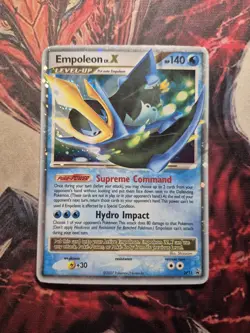 Empoleon LV.X - DP11 - Pokemon Diamond & Pearl Promo Ultra Rare Card HP - Image 1