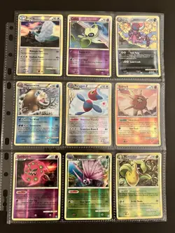 72 POKEMON HGSS TRIUMPHANT CARD SET 66 REVERSE HOLO + 6 HOLO-Rapidash Celebi++ - Image 1