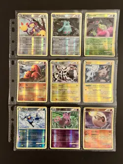 72 POKEMON HGSS TRIUMPHANT CARD SET 66 REVERSE HOLO + 6 HOLO-Rapidash Celebi++ - Image 3