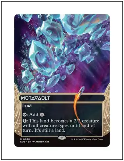 1x Mutavault 0028, Edge of Eternities Stellar Sights, Magic MTG NM - Image 1