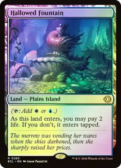 Hallowed Fountain Foil Lorwyn Eclipsed NM MTG - Image 1