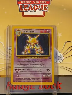 Alakazam - Pokemon Base Set 2 1/130 - Holo - Ungraded - Image 3