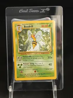 Beedrill - Pokemon Base Set 2 21/130 - Non-Holo - Ungraded (Excellent) - Image 1