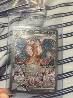 Pokemon Charizard EX Sir Obsidian Flames 223/197, Pack Fresh - Image 1