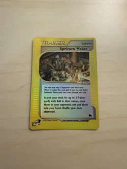 Pokemon TCG Reverse Holo Uncommon Apricorn Maker Skyridge 121/144 LP - Image 1