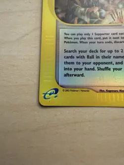 Pokemon TCG Reverse Holo Uncommon Apricorn Maker Skyridge 121/144 LP - Image 5