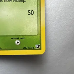 Bayleef 35/115 Reverse Holo EX Unseen Forces Stamped Pokemon Card 2005 NM - Image 5