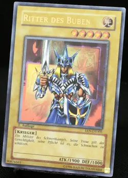 Yu-Gi-Oh! Ritter Des Buben EEN-DE005 1.Edition Ultimate Rare [G-EX] | DE 2005 - Image 3
