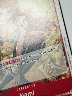 Nami ST01-007 Tournament Pack Vol. 3 Pre-Release Promotion Card - Image 4