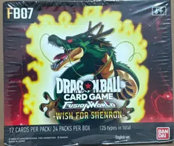 Dragon Ball Super Card Game Fusion World Wish For Shenron Booster Box FB07 - Image 1