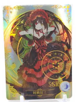 Goddess Story - Anime Waifu SSR Trading Card - NS01 - Tokisaki Kurumi - Image 1