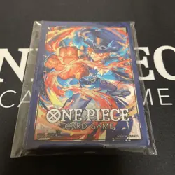 Bandai One Piece Card Promotion Sleeve 2024 Sabo 10 Sleeves F/S - Image 1