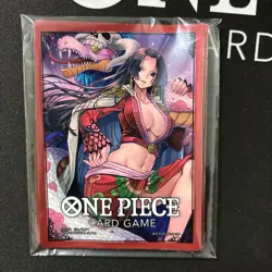 Bandai One Piece Card Promotion Sleeve 2024 Boa Hancock 10 Sleeves F/S - Image 1