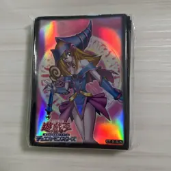 YuGiOh Sleeves Dark Magician Girl Card Protector 55pcs From Japan F/S - Image 1