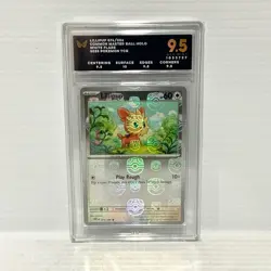 PSA ARK 9.5 Lillipup 074/086 Master Ball - White Flare - Graded Pokemon Card - Image 1