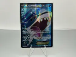 Pokemon TCG Sharpedo-EX Primal Clash Holo Full Art Ultra Rare Card 152/160 - Image 1