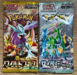 Pokemon Wild Force Cyber Judge Booster pack set sv5K sv5M Japanese JP - Image 1