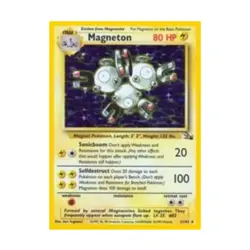 Pokemon Pokemon Fossil Magneton (11) (HR) #11 (Holo) VG - Image 1