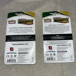 Pokemon TCG Evolving Skies Blister Single Pack With Promo NEW FACTORY SEALED! X2 - Image 2