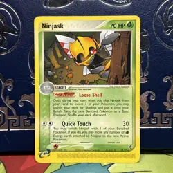 Ninjask Rare - ex Dragon 18/97 2003 NM Pokemon - Image 1