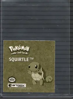 Squirtle R06 Pokemon Artbox 1999 Series 1 Squirtle Squad Gold Holo - NM - Image 2