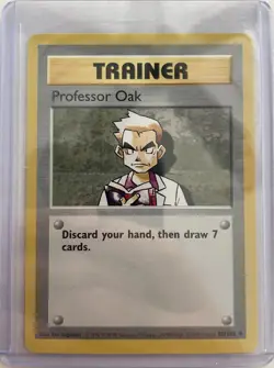Pokemon TCG Shadowless Base Set Professor Oak 88/102 NM - Image 1