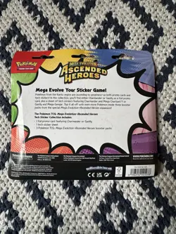 Pokemon TCG: Mega Evolution Ascended Heroes - Tech Sticker Charmander New 🔥 ✅ - Image 2
